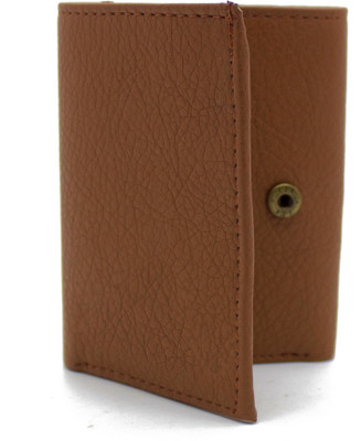 

DELMA Men Brown Artificial Leather Wallet(4 Card Slots)