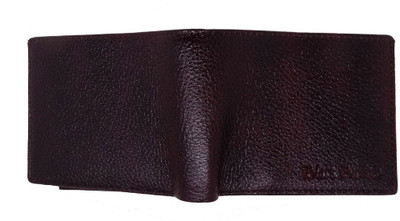 

AASA Men Brown Genuine Leather Wallet(2 Card Slots)