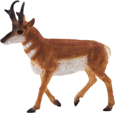 

Sirius Toys Mojo Fun 387116 Pronghorn Antelope - Realistic International Wildlife Toy Replica - New for 2013!(Brown)