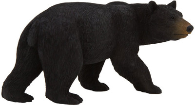 

Sirius Toys 1 X Mojo Fun 387112 American Black Bear - Realistic International Wildlife Toy Replica(Black)