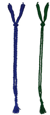 

GOELX Necklace Doris Ropes Braided Cord Colorful Thin Choker Dories Combo for necklace making/designing/jewellery designing Pack of 2 - Style E