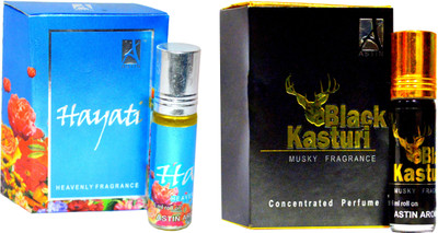 

Astin Black Kasturi and Hayati UAE Edition Floral Attar(Floral)