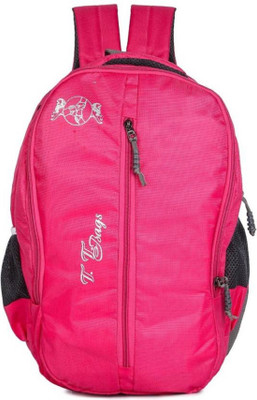 

TT BAGS Backpack For Boys and Girls with Rain cover- Blue 20 L Backpack(Blue), Pink