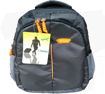 

Inway Casual Waterproof Travel 20 L Backpack(Black)