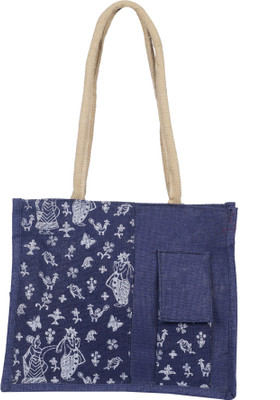 

Empower Trust Ladies Handbag With mobile pouch Multipurpose Bag(Blue, 12 L)