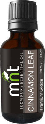 

MNT Cinnamon leaf (Dalchini) Oil (30ML) 100% Pure Natural & For Hair & Skin Care, Face, Acne(30 ml)