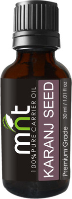 

MNT Karanj Seed Cold Pressed Carrier Oil (30ML) 100% Pure Natural & Therapeutic Grade For Aromatherapy, Skin, Acne & Hair Growth(30 ml)