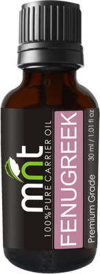 

MNT Fenugreek Cold Pressed Carrier Oil (30ML) 100% Pure Natural & Therapeutic Grade For Aromatherapy, Skin, Acne & Hair Growth(30 ml)