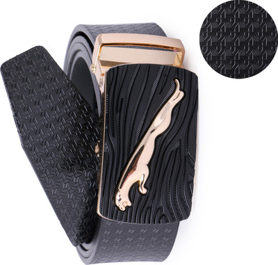 

Edifier Men Casual, Evening, Formal, Party Black Genuine Leather Belt, Black_02
