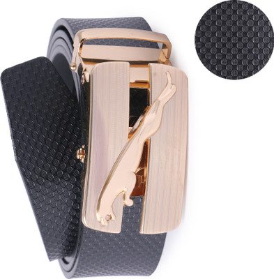 

Edifier Men Casual, Evening, Formal, Party Black Genuine Leather Belt, Black_03