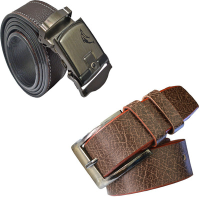

LOOPA Men Formal Brown Synthetic Belt