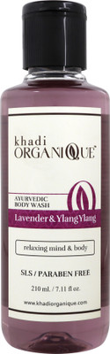 

Khadi organique 'Khadi Organique Lavender & Ylang Ylang Body Wash - SLS & PARABEN FREE ( Pack of 2)(420 ml, Pack of 2)