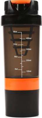 

haansindia HSTO001 500 ml Shaker(Pack of 1, Orange)