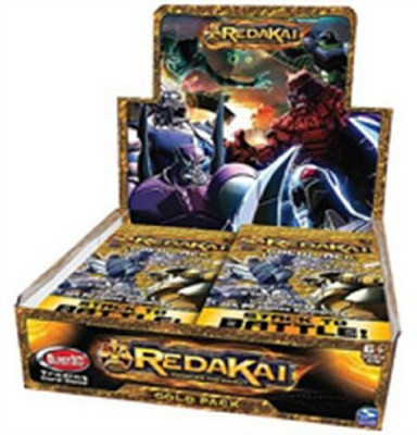 

Redakai Card Game HOBBY Edition Gold Pack Booster Pack 6 Cards(Multicolor)
