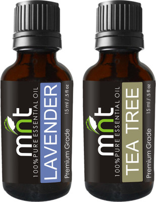 

MNT Combo lavender Oil and Tea Tree Essential Oil (Each 15ML)(Set of 2)