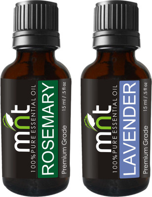 

MNT Combo Rosemary Oil and lavender Essential Oil (Each 15ML)(Set of 2)