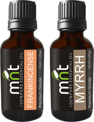 

MNT Combo of Frankincense Oil and Myrrh Essential Oil (Each 15ML)(Set of 2)
