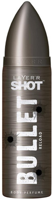 

Layer Shot Bullet Reload Deodorant Spray - For Men(120 ml)