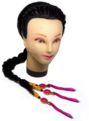 

Prime Stylish Hair Parandi, Hair Decoration, Paranda Choti For Women Stylish, Parandi Used As Braid, Hair Accessories For Lohri Women And Girls, Pink, 30 Gram, Pack Of 1 (11542) Braid Extension(Pink)