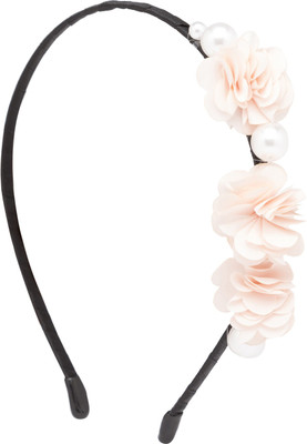 

Globus 3D Flower Pearl Hair Band Hair Band(Pink)