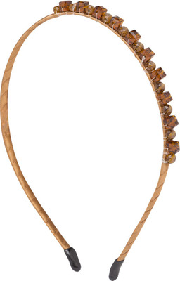 

Globus Embellished Hair Band Hair Band(Brown)