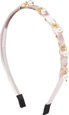 Globus Embellished Hair Band Hair Band(Pink)