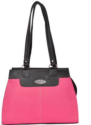 

FD Fashion Shoulder Bag(Pink, Black), Black;pink