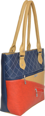 

FD Fashion Women Shoulder Bag(Blue, Beige), Beige;blue