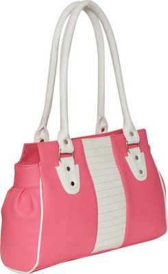

FD Fashion Women Shoulder Bag(Pink, White)