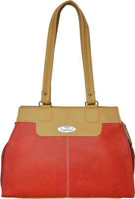 

FD Fashion Shoulder Bag(Red, Beige), Beige;red