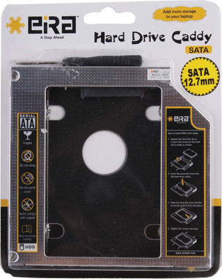 

EiRA ER-1207 2.5 Hard Drive Caddy (SATA) 12.7 mm(For SATA, SSD, Silver)