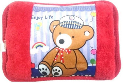 

OYD Hot water bag FA01 for joint and muscle pain electric fur velvet 1 L Hot Water Bag(Multicolor)