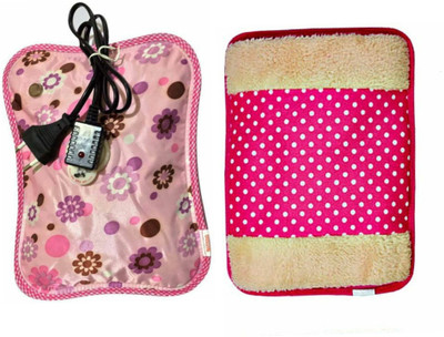 

OYD Hot water bag FA11 for joint and muscle pain pack of 2 electric fur and electric 1 L Hot Water Bag(Multicolor)