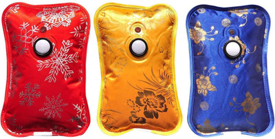 

OYD Hot water bag TA21 for joint and muscle pain pack of 3 electric 1 L Hot Water Bag(Multicolor)