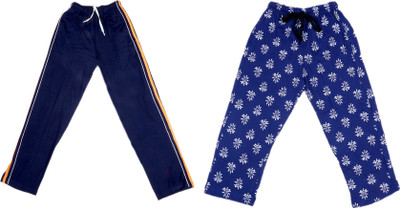 IndiWeaves Track Pant For Boys & Girls(Multicolor, Pack of 2)