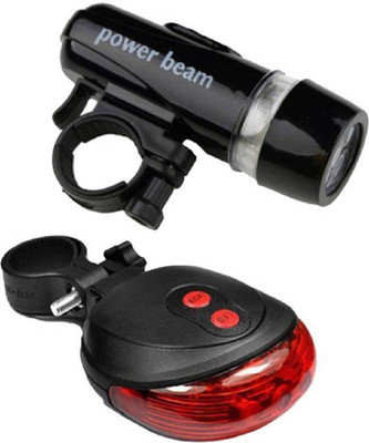 

PEDAL MACHINE Front Tail Laser Light set LED Front Rear Light Combo LED Front Rear Light Combo(Red, Black)