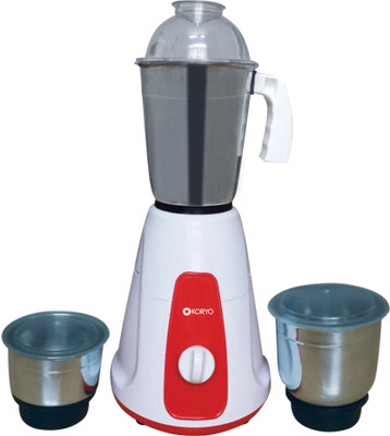 

Koryo KMX MG 5 550 W Mixer Grinder(White & Red, 3 Jars)