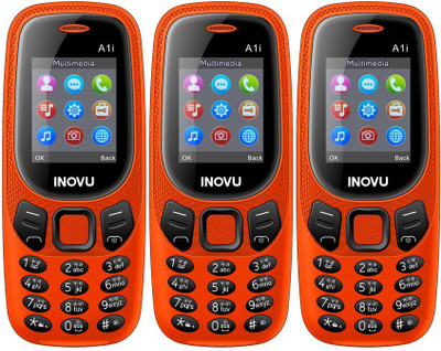 

Inovu A1i Combo of Three Mobiles(Orange)