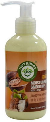 

Nutribios Moisturising Smoothie Body Lotion Shea,Cooca,Mango(200 ml)