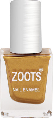 

Zoots Plus The Dark Gold Gel Nail Paint For Girl's & Woman's Gold