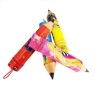 

INAAYA Pencil Box Cartoon Art Plastic Pencil Boxes(Set of 4, Multicolor)