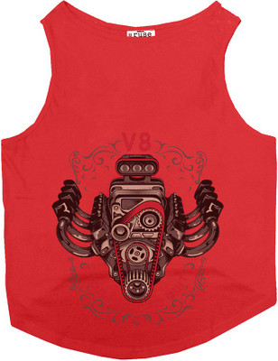 

Ruse Tank for Dog(Poppy Red