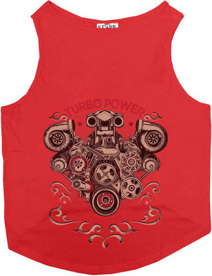 

Ruse Tank for Dog(Poppy Red