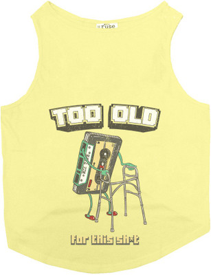 

Ruse Tank for Dog(Lemon Tonic, Multicolor