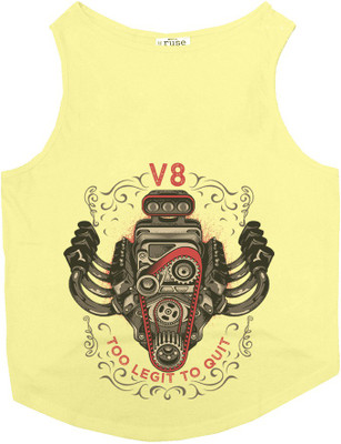 

Ruse Tank for Dog(Lemon Tonic, Multicolor