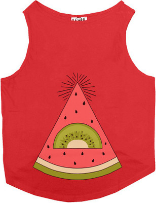 

Ruse Tank for Dog(Poppy Red