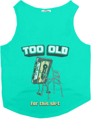 

Ruse Tank for Dog(Aqua Green