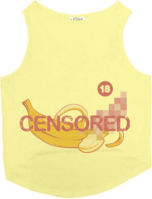 

Ruse Tank for Dog(Lemon Tonic, Multicolor
