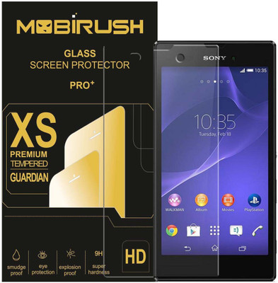 MOBIRUSH Tempered Glass Guard for Sony Xperia T3(Pack of 1)