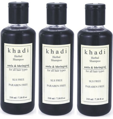 

Khadi Amla & Bhringraj Herbal Hair Cleanser- SLS & Paraben Free(630 ml)